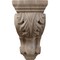 Ekena Millwork 3 1/2"W x 4"D x 7"H Small Traditional Acanthus Corbel, Walnut CORW03X04X07TAWA - alternate 4